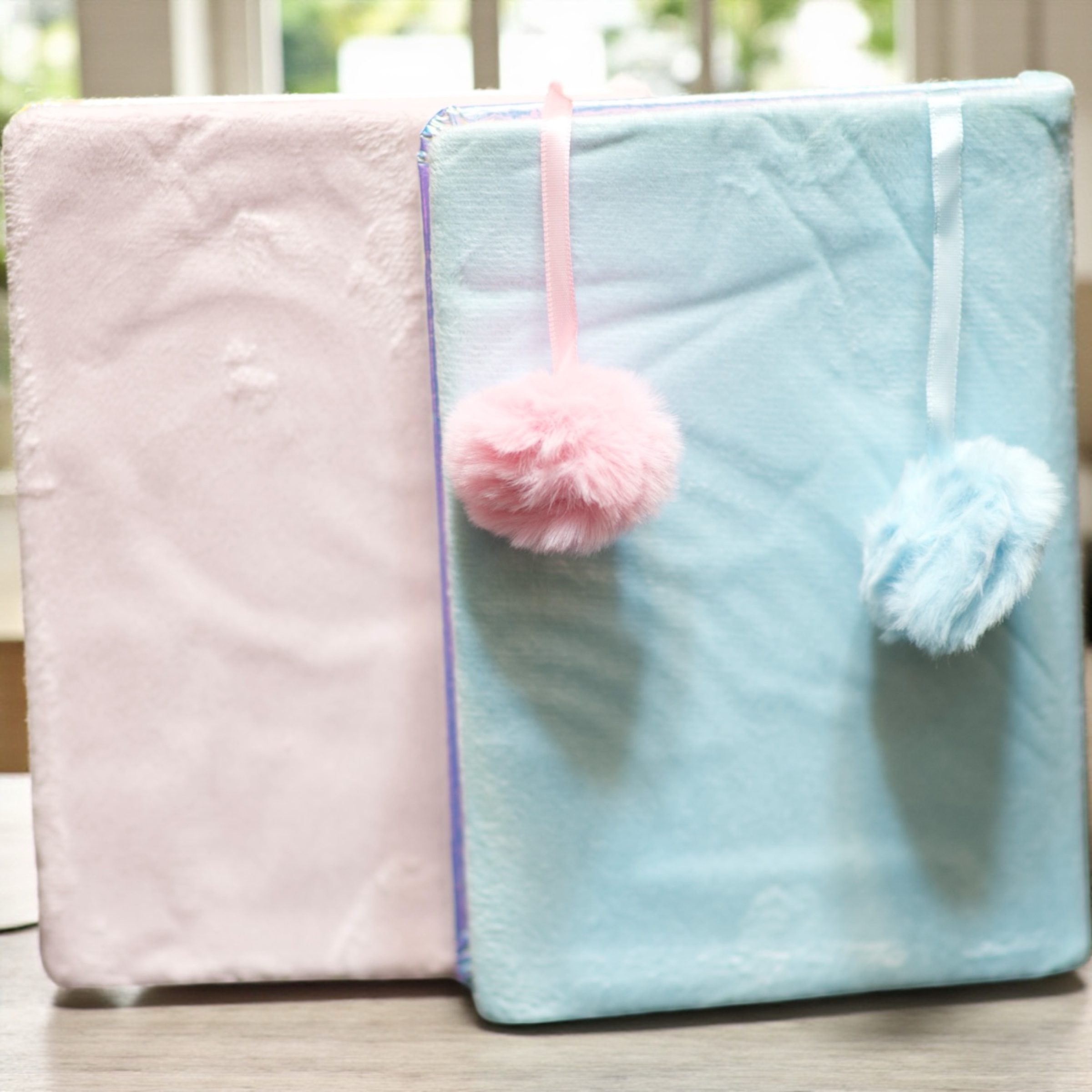 A5 Rainbow Plush Diary