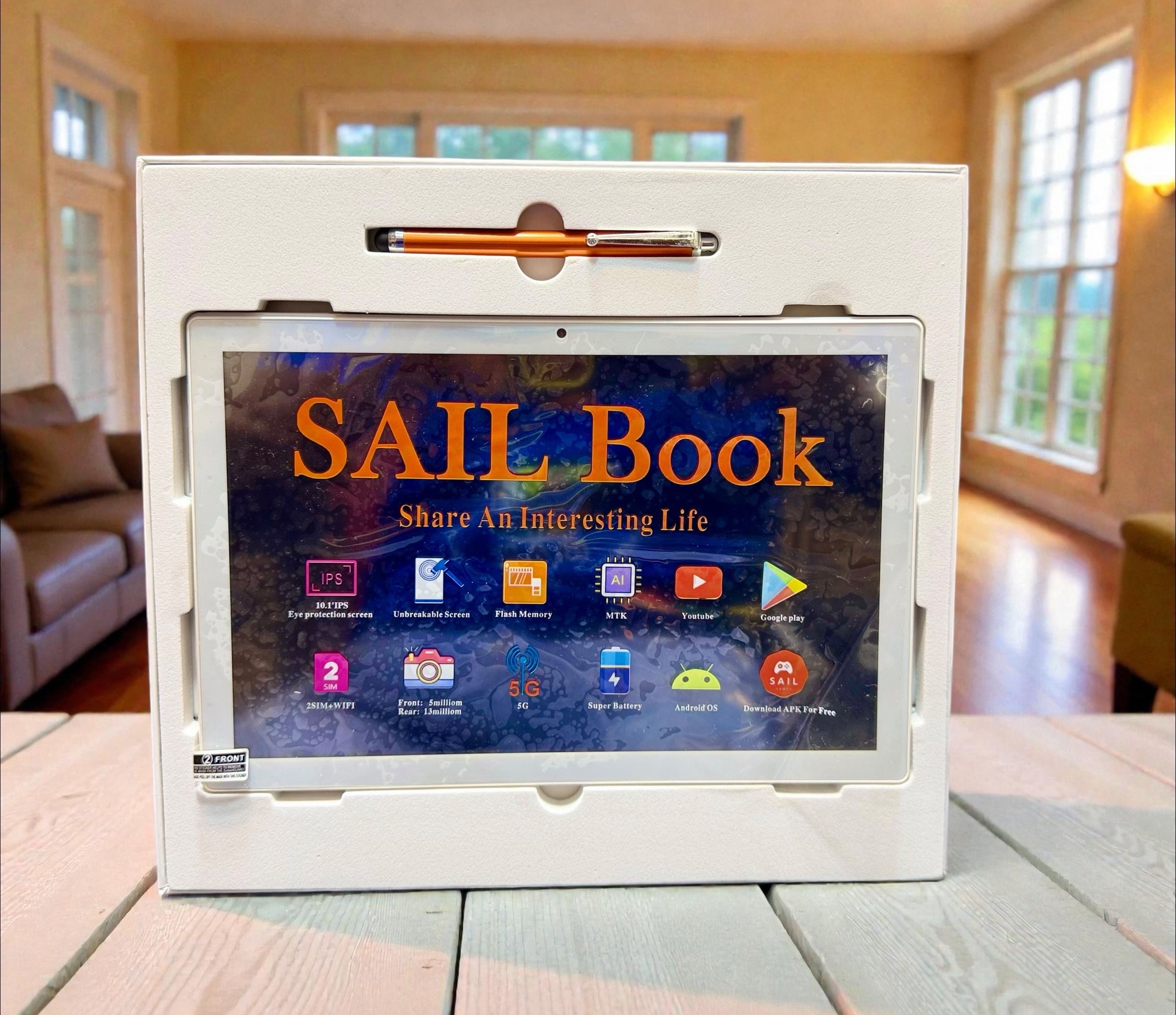 Sail Book B10 – 10.1″ Android Tablet